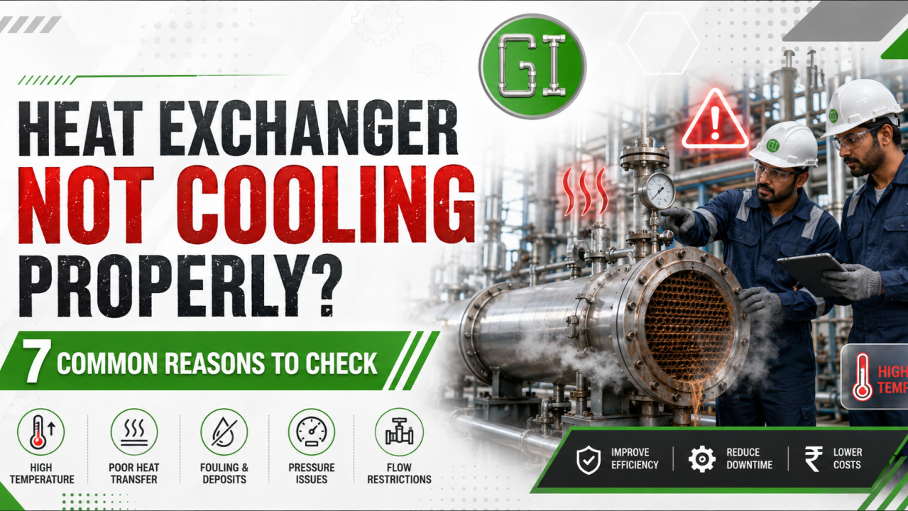 Heat exchanger cooling performance troubleshooting