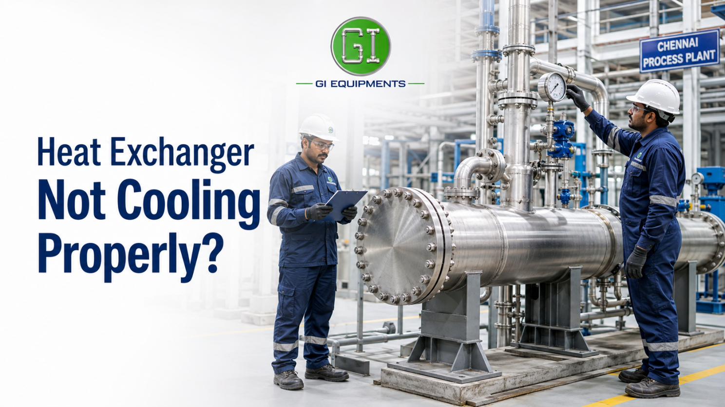 Heat exchanger cooling performance inspection