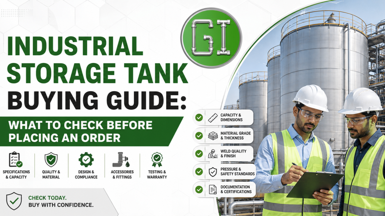 Industrial storage tank buying guide