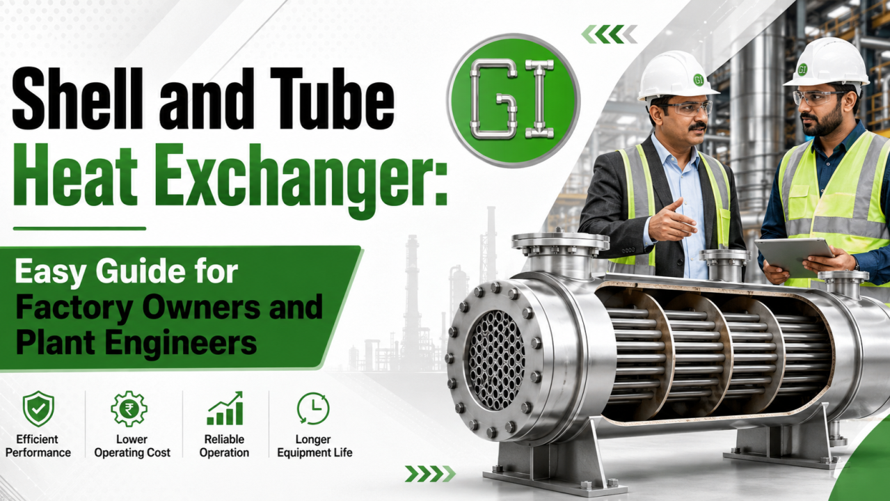 Shell and tube heat exchanger guide