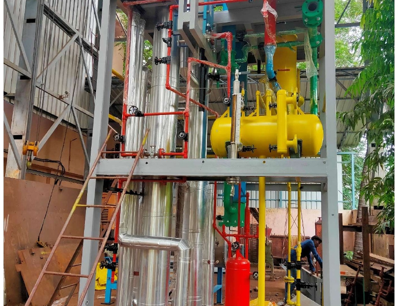 AVAR skid mounted process system
