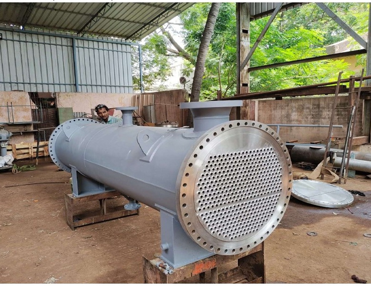 Heat exchanger condenser