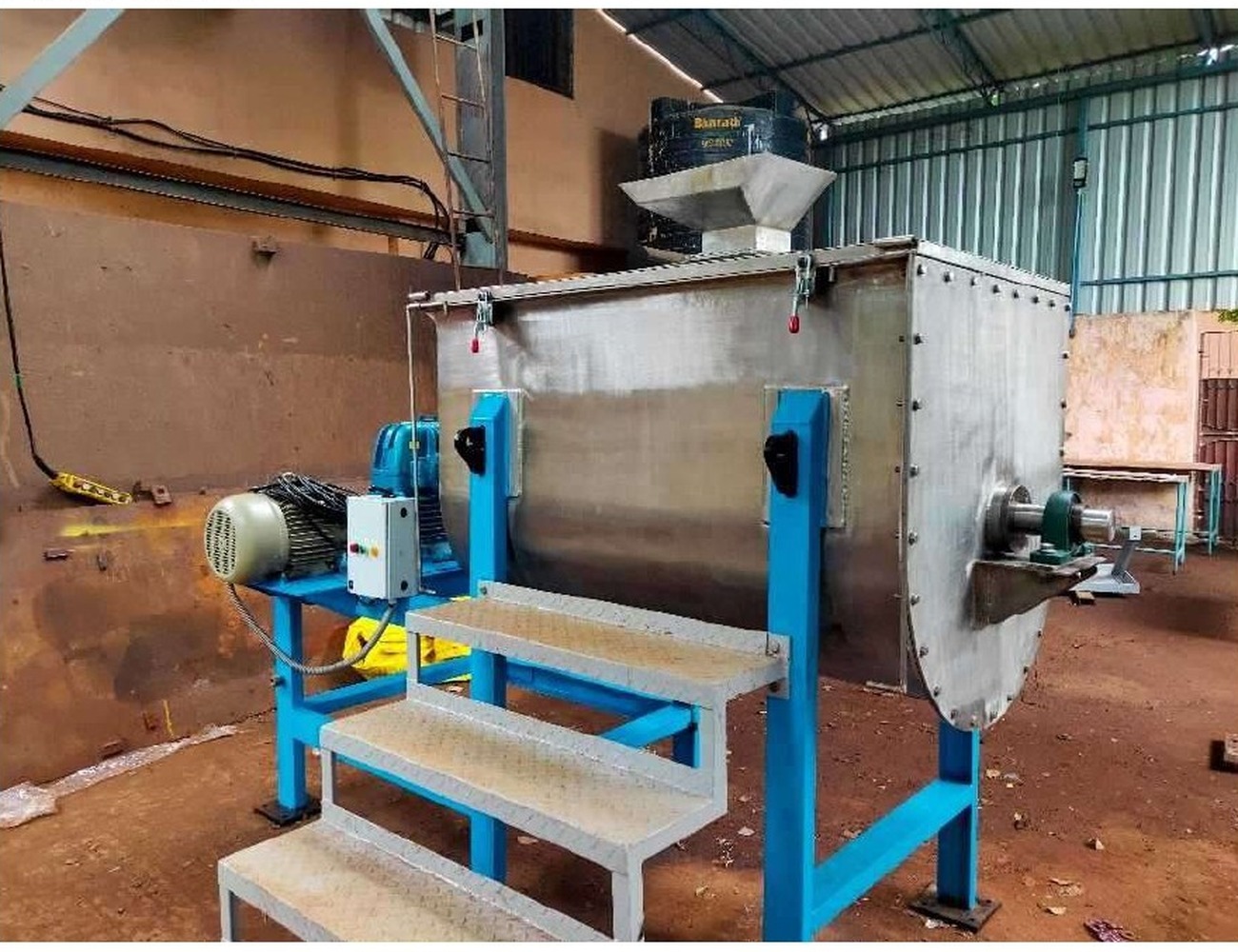 Ribbon blender fabricated by GI Equipments